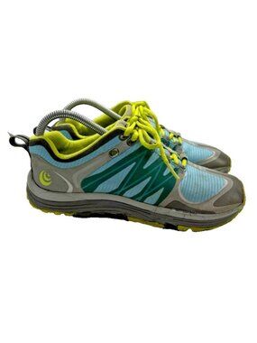 Topo Athletic Women's Shoes Sneakers Size 6 US CDI Pool Green Gray Blue Lace Up